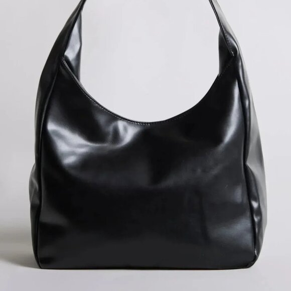 Noirvere Everyday BB Bag - Black - Vegan Leather - W33 X H23 X D12 CM NWOT - Picture 2 of 3